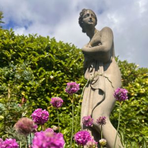 Garden Statue installed in Penylan, Cardiff by Evergreen Wales